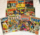 Marvel Comic Vintage Estate Sale Lot - 5 Comics At Least 30 Years Old  Free S h