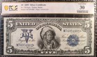 1899  5 Silver Certificate Chief Fr  278 Pcgs Banknote Vf 30 Large Size Note
