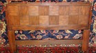Henredon Asian Tansu Style Queen Size Faux Bamboo Headboard 
