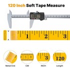 120 Inch Soft Measuring Tape For Sewing Tailor Cloth Body Measurement  5 Pack