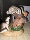 Vintage 1986 Wild Turkey  action Series  No  10     Turkey And Coyote