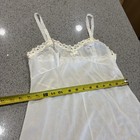 Lot 3 Vintage Nighties Small Blue Pink White Lacey Nightgowns Chemise Lingerie