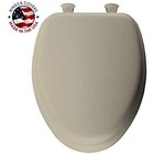 Mayfair 115ec 006 Removable Soft Toilet Seat That Will Never Loosen  Elongated -