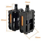 Folding Bike Pedals - 9 16  Inch Bicycle Pedals Mountain Bikes Road Bicycles Pla