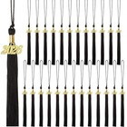 25 Graduation Tassels Bulk 2026 - Cap Decorations With Gold Date Charms  Grad Gi