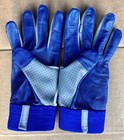 Nike Swingman Batting Gloves Blue White Ken Griffey Jr Rare Vintage Adult Xl