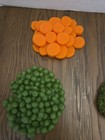 Nasco Life form Realistic Faux Food Vegetable Lot Carrots Broccoli Peas Asparagu