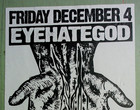 Eyehategod With Samothrace Poster 2009 Original Concert Show Flyer