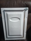 3-flap Pet Door For Wall Steel Frame   Telescoping Tunel Alum Lock Up To 100lbs