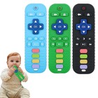 Silicone Teething Toys For Babies Remote Control Shaped Teethers Chew Toys Fda C