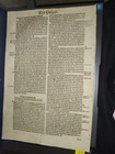1540 Great Bible Folio Leaf-the Gospel Of John 3-5- the Woman At The Well 