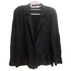 Vintage Lloyd Williams Black Pinstripe Blazer Jacket