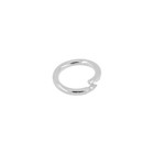 Sterling Silver Open Pinch Locking Jump Ring 12mm 13ga   1 8mm  51878