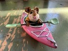 Wee Forest Folk Mouse Ms-22 In Pink Kayak W  Paddles  box Included 
