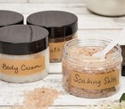 50 Pieces 4oz Plastic Jars With Lids Clear Round Cosmetic Container