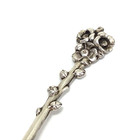 Reed   Barton Sterling Silver Harlequin Demitasse Apple Blossom Spoon 3-7 8 