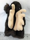 Brown Moose Wildkin Hand Puppet Plush 12 Inch 1989 Stuffed Animal Toy