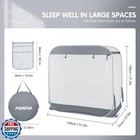 Porayhut Portable Baby Crib Net Safety Mesh Tent pop Up Infant Mo