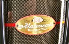 Pearl Masterworks Custom Free Floating Maple 14  Snare Drum carbon Fiber new