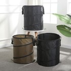 Portable Car Trash Can Garbage Bin Bag Organizer Storage Truck Camping