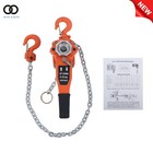 3 4 Ton 1650lbs Capacity 5ft 1 5m Manual Lever Chain Hoist G80 Chain