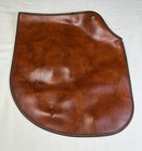 Vintage Spalding Golf Bag Rain Hood Club Cover Faux Leather Canvas