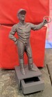 Small Cavalier Lawn Jockey Horse Racing Volcanic Grey Kentucky Derby Travers 