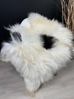Natural Sheepskin Icelandic Rug    Real Natural Icelandic White Sheepskin Pelt