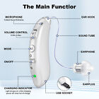 1 Pair Of Digital Hearing Aid Severe Loss Rechargeable Invisible Bte Ear Aids