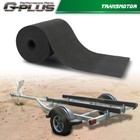 18  X 50  Ribbed Bunk Carpet   Marine Boat Trailer Runners   Outdoor - Black New