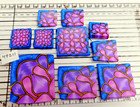Polymer Clay Cane  Raw  Square  Kato  Premo 49211 Slices   Cane  1 6 Oz