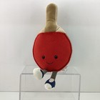 Jellycat Amuseables Ping Pong Paddle Plush 11in Includes Bag Sports Table Tennis