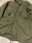 Vtg Us Army Coat Mens Large Green M-65 Fishtail Parka W liner Extreme Cold 70s