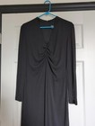 Size 12 Vintage 90s Black Dress