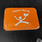 Vintage Hooked On Phonics Level 2 Helper Words Flash Cards Ring Only Prek-2nd