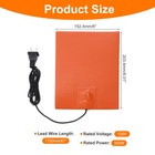 Heater Mat Silicone Heating Pad 120v 300w Heating Pad 203 4mm X 152 4mm
