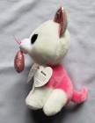 Milena The Valentine Cat - Ty 6  Beanie Boos - New With Mint Tags