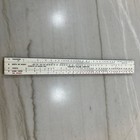 Vintage 1968 Concrete Slide Rule Volume Computer