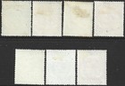 Singapore 1948-52 Kgvi Part Set 1c To 10c Values Sg 16 22 Mint  hinged  Cat   30 