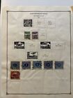 Czechoslovakia Early Stamps On Album Pages