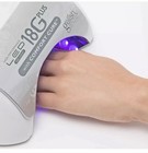 Gelish 18g Plus Led Nail Curing Light Lamp  With Comfort Cure
