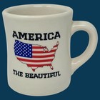 Waffle House 2012 America The Beautiful Collectible Diner Coffee Mug Cup Tuxton