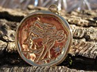 Metaphysical Golden Seal Abundantia Coin Amulet Of Vast Wealth