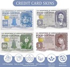 Funny Debit Card 4-pack Custom Vinyl Card Sticker By Cc Wraps