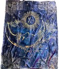 Celestial Sun Moon And Stars Throw Blanket 50x48   