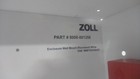 Zoll 8000-001258 14 X 14 In Opening White Stainless Steel Wall Cabinet
