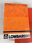 Vintage Equipment Brochure Lombardini Engine Catalog 30  Diesel Models 1979