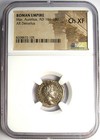 Marcus Aurelius Ar Denarius Silver Coin 161 Ad - Certified Ngc Choice Xf  ef 