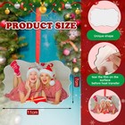 Maitys 24 Pcs Christmas Sublimation Ornament Blanks 2 8 Inch Mdf Sublimation    