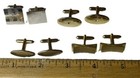 Vintage - Swank   Anson Cuff Links Gold Tone - Lot Of 4 Pairs Cufflinks